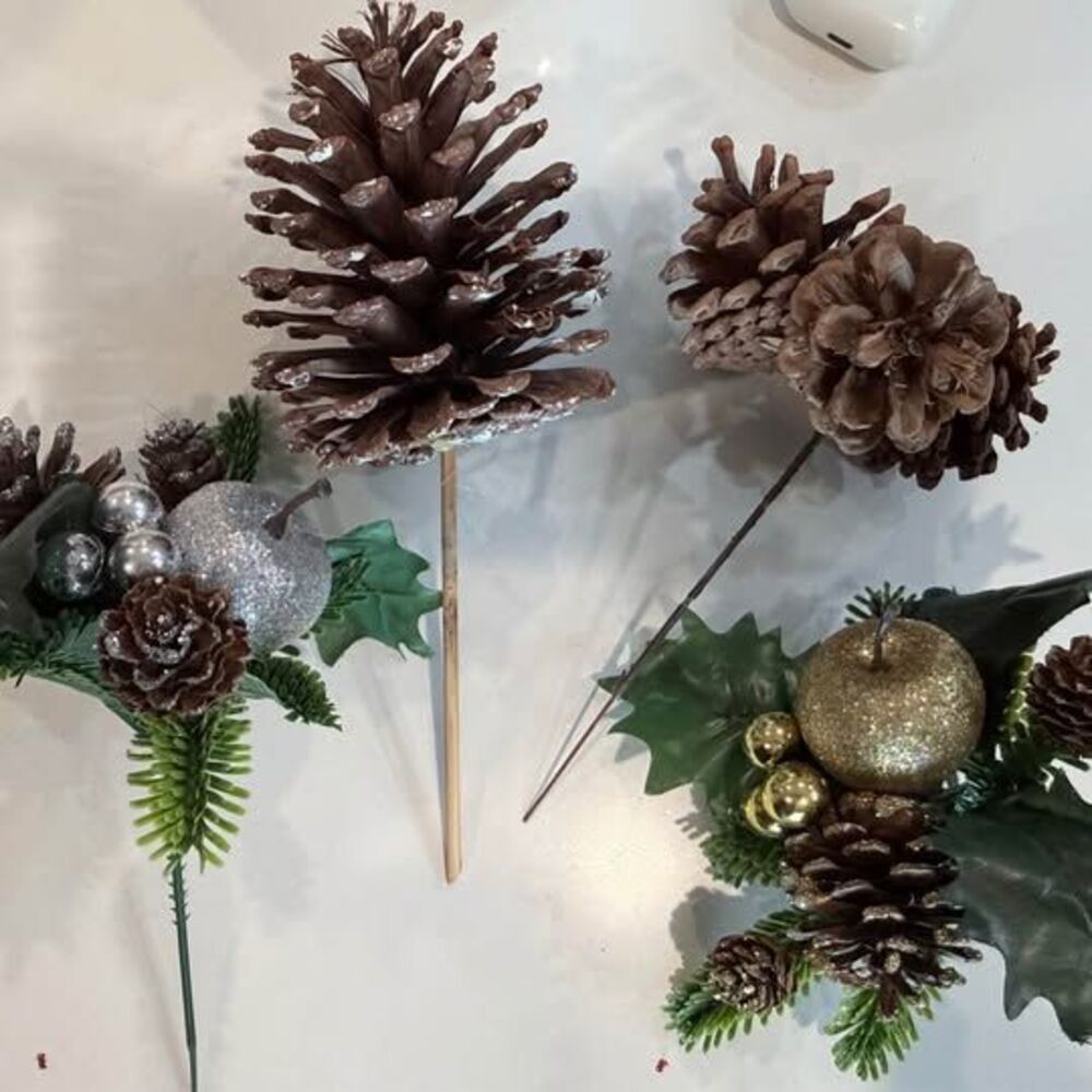 Assorted Christmas Floral Picks